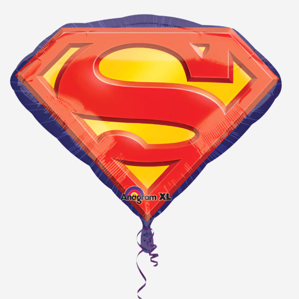 Superman Emblem Foil Balloon