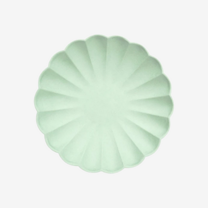 Small Multicolour Compostable Plates by Meri Meri