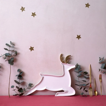 Porcelain Reindeer Plates