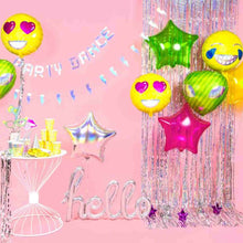 Hello Holographic Foil Balloon