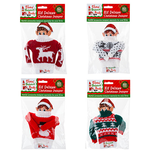 Knitted Jumpers Outfit for Elf