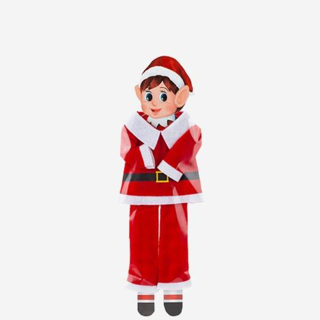 Plush Santa Outfit For Elf