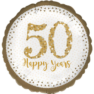50 Happy Years 18" Foil Balloon