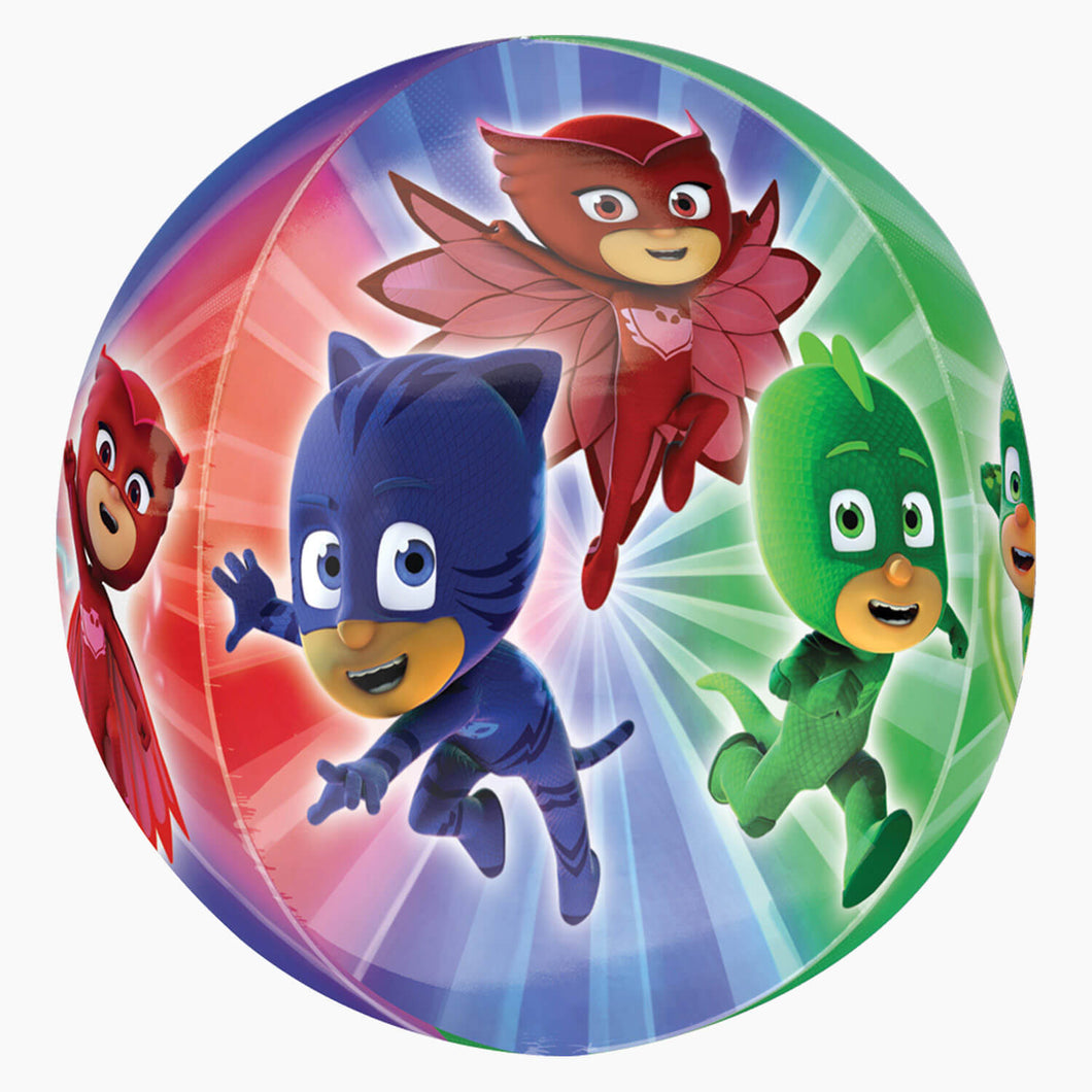 PJ Masks Clear Orbz Foil Balloon