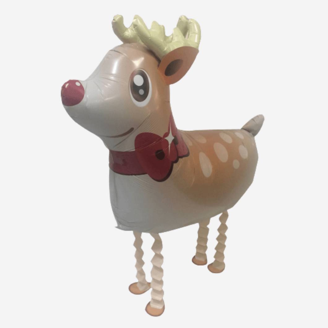 Reindeer Walking Foil Balloon