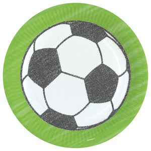 Football Ball Paper Plates