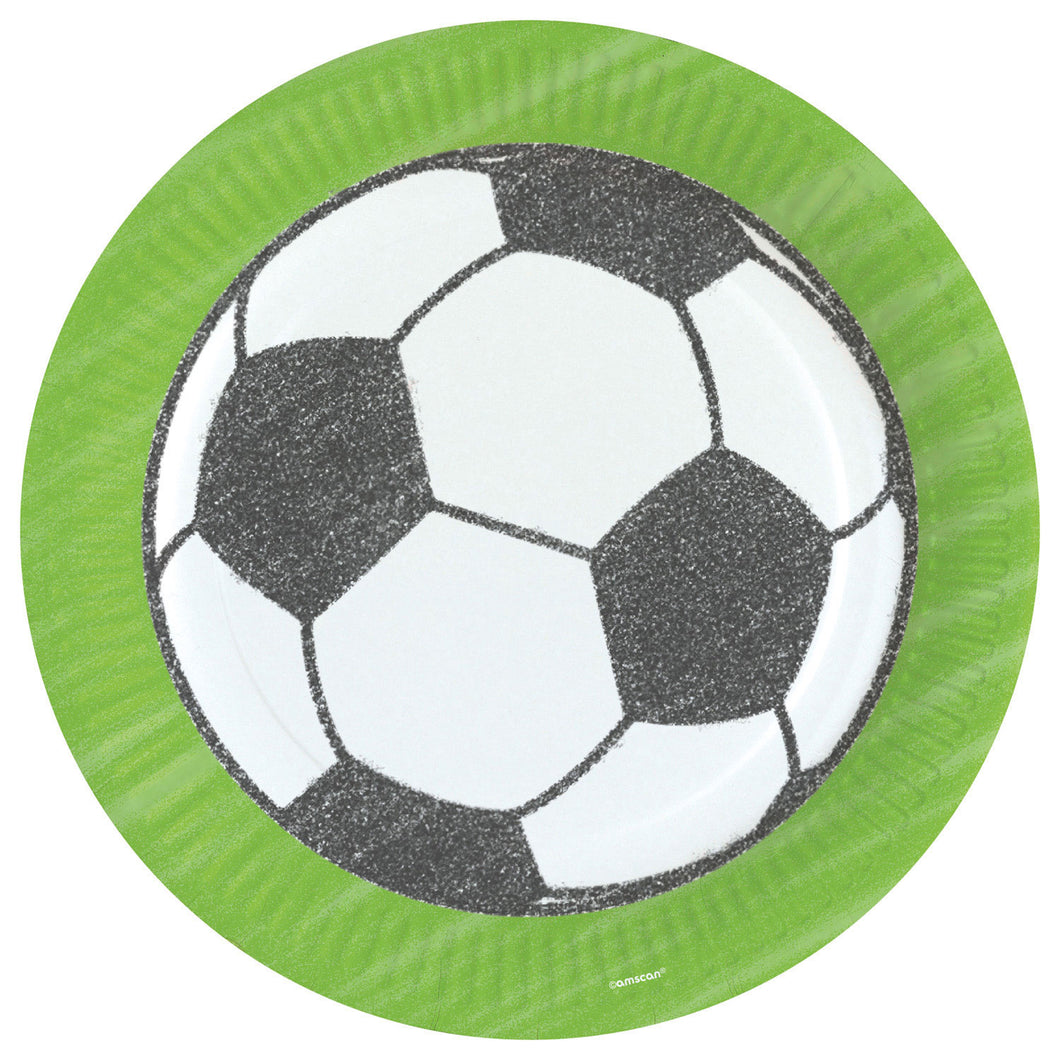 Football Ball Paper Plates