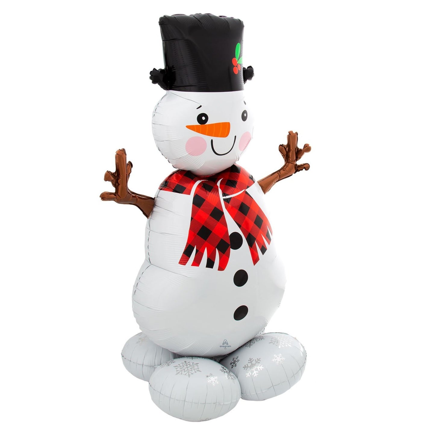 Snowman AirLoonz Inflated Foil Balloon