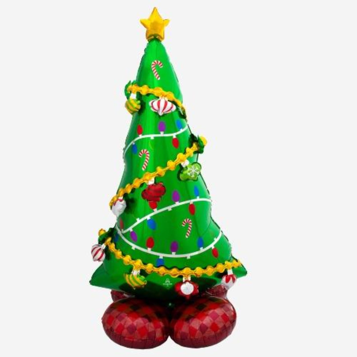 Christmas Tree AirLoonz Inflated Foil Balloon