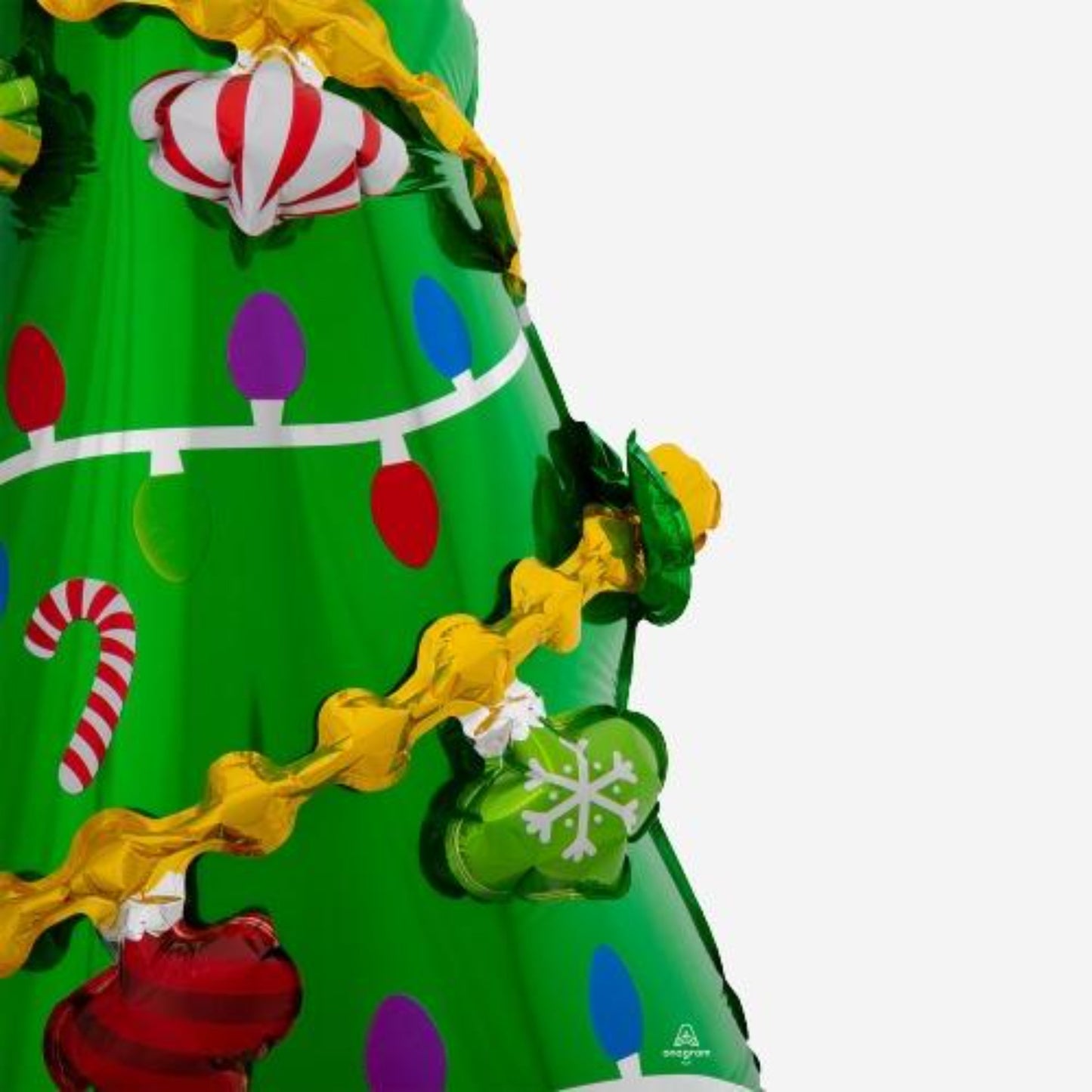 Christmas Tree AirLoonz Inflated Foil Balloon
