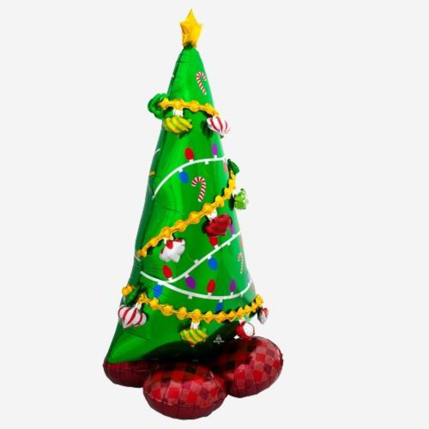 Christmas Tree AirLoonz Inflated Foil Balloon