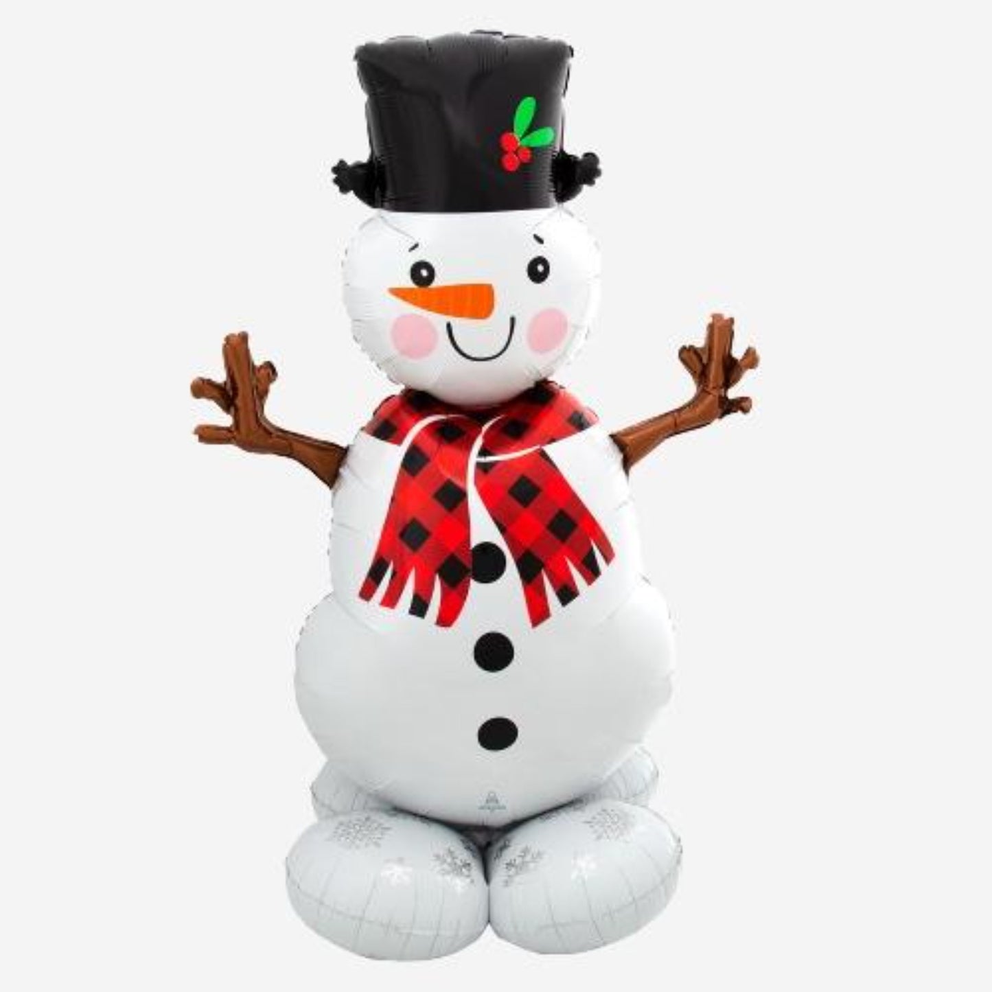 Snowman AirLoonz Inflated Foil Balloon