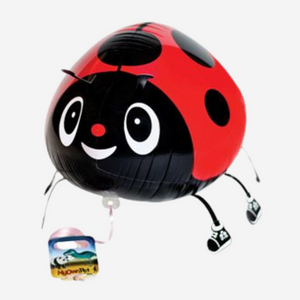 Walking Balloon Red Ladybug