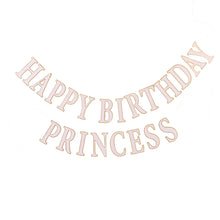 Princess Happy Birthday Banner