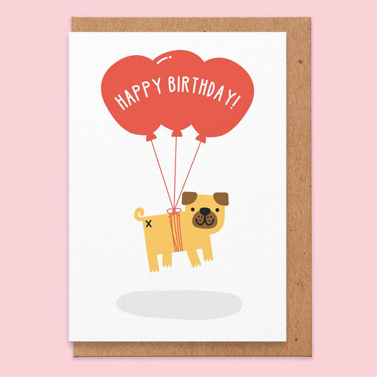 Balloons Birthday Card