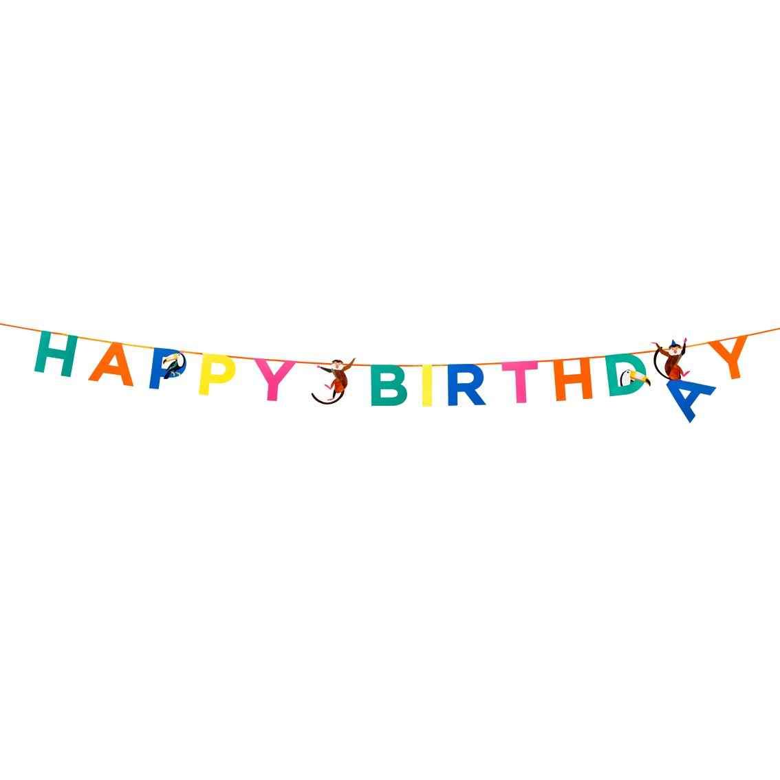 Party Animal Safari Birthday Garland