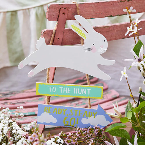 Easter Egg Hunt Wooden Sign