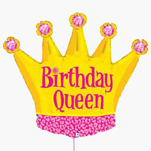 Birthday Queen Super Shape Foil Balloon