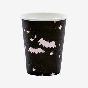 Boo! Party Paper cups black