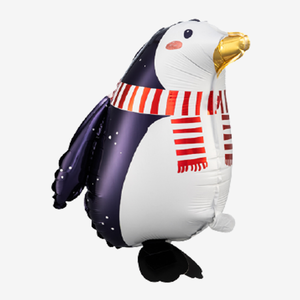 Christmas Penguin Inflated Walking Balloon
