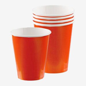 Orange Peel Paper Cups