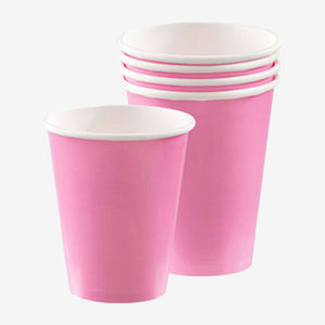New Pink Paper Cups