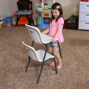 Children's White Chair