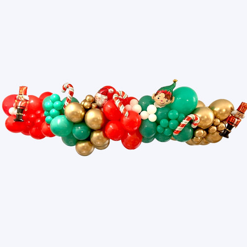 Inflated Christmas Balloon Garland