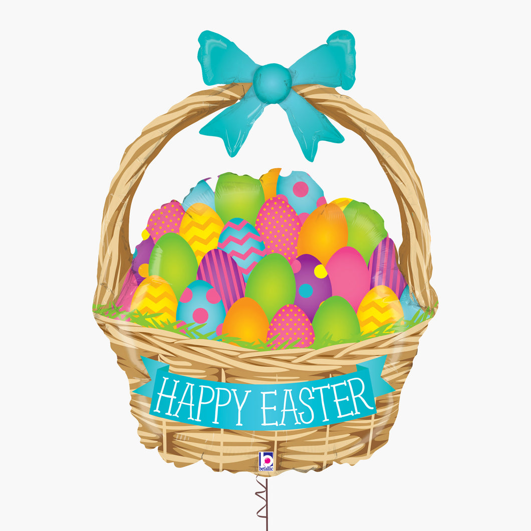 Easter Basket Foil Balloon