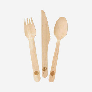 Fiesta Wooden Cutlery