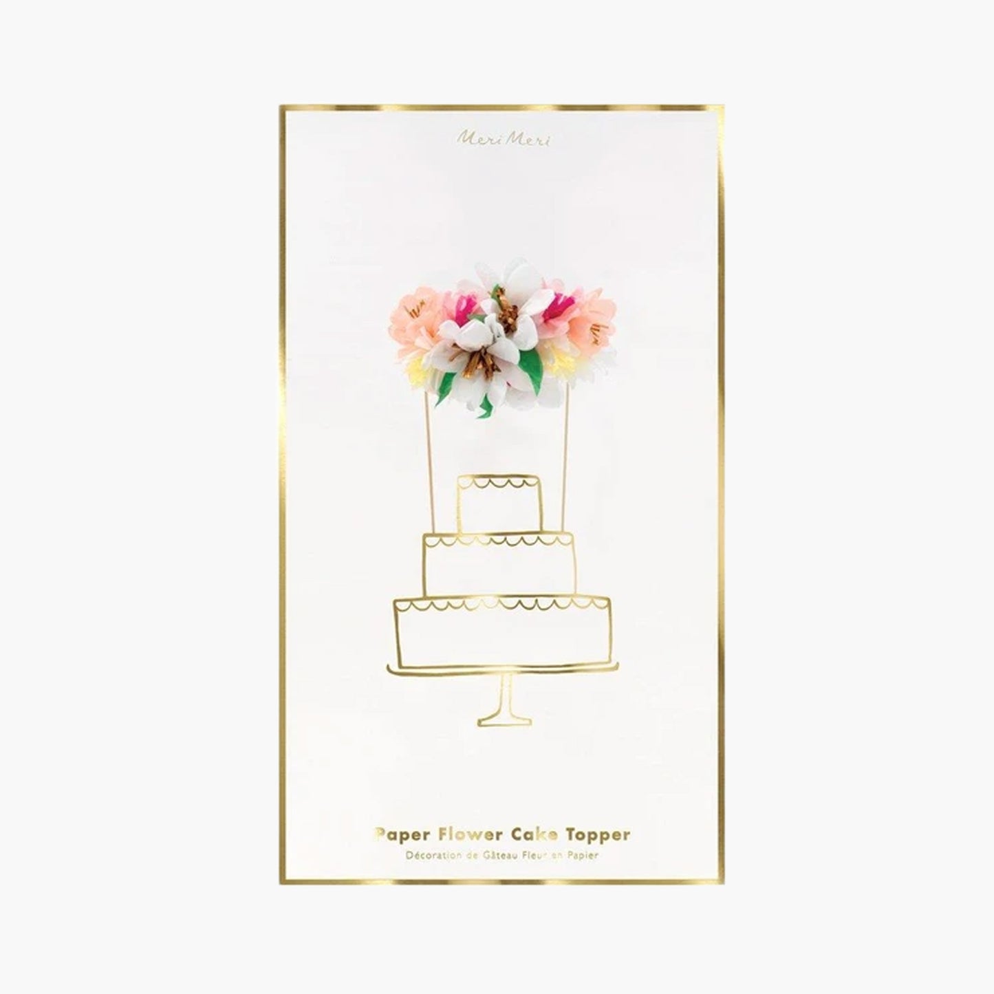 Flower Bouquet Cake Topper