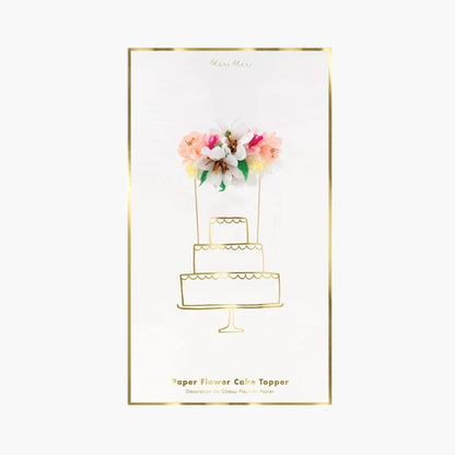 Flower Bouquet Cake Topper