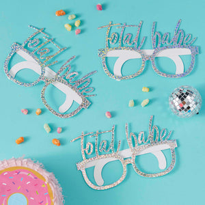 Iridescent Total Babe Fun glasses - Good Vibes