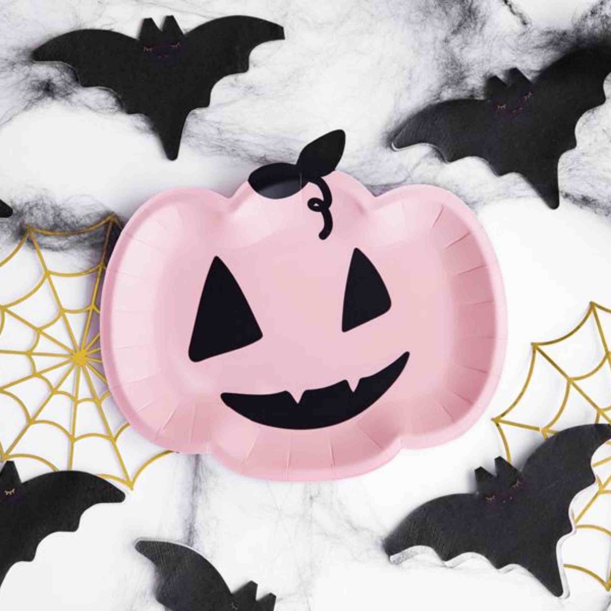 Gold Spiderwebs Paper decorations