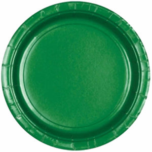 Green Paper Plates (8 pack)