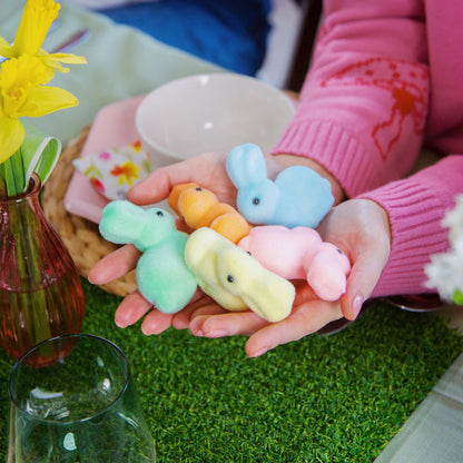 Mini Easter Bunnies Pastel Table Decorations