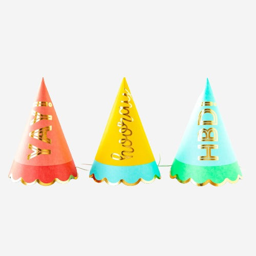 Hip Hip Hooray Party Hats