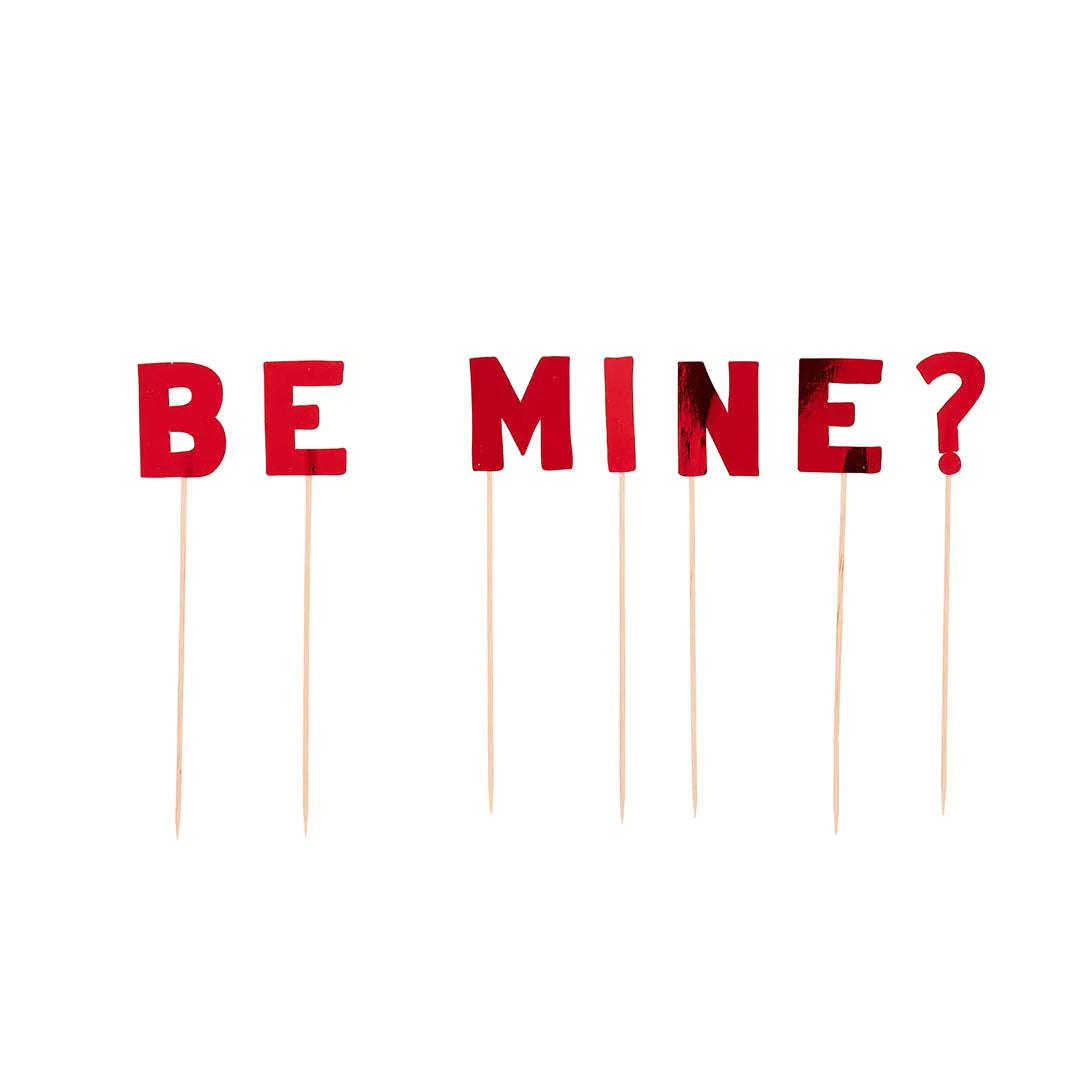 Be Mine Cake Topper'