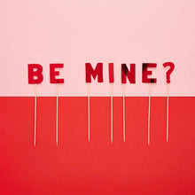 Be Mine Cake Topper
