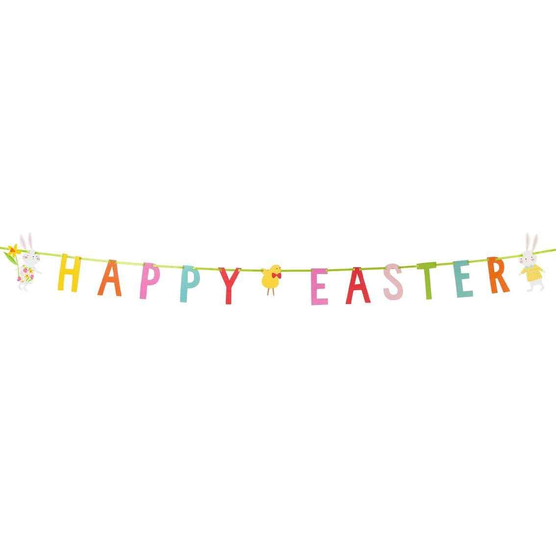 Hop To It Easter Bunting