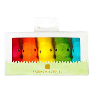 Hop Over The Rainbow Mini Easter Bunnies