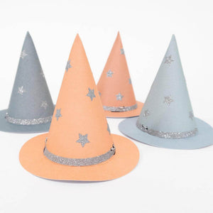 Pastel Halloween Mini Witch Hats