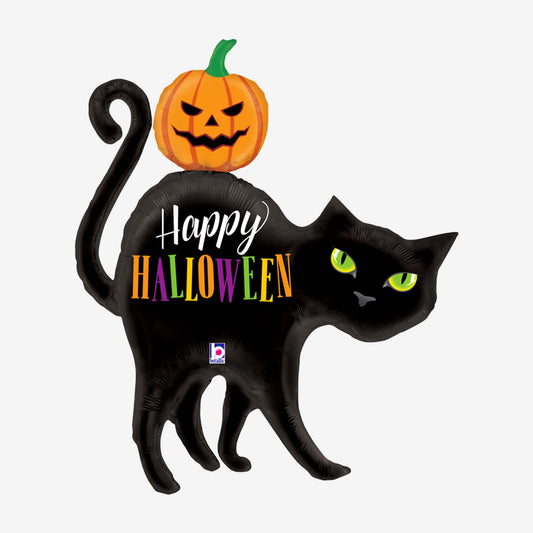 Halloween Black Cat Shaped Balloon