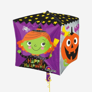 Halloween Characters Cubez Foil Balloon