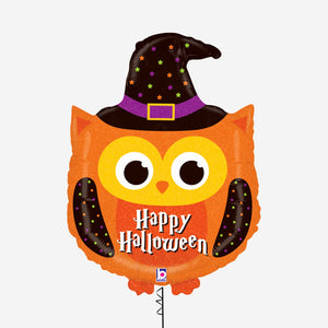 Halloween Owl Holographic Foil Balloon