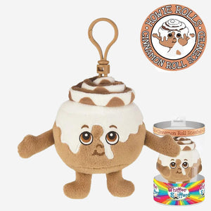 Howie Rolls Cinnamon Roll Scented Backpack Clip