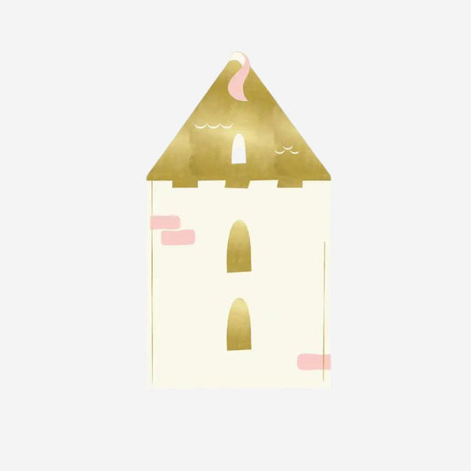 Princess Castle Shaped Guest Napkin