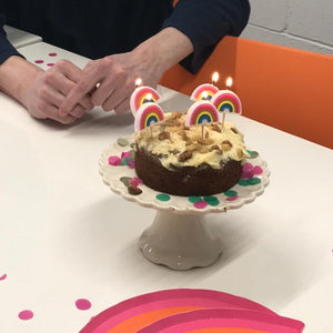 Rainbow Shaped Candles