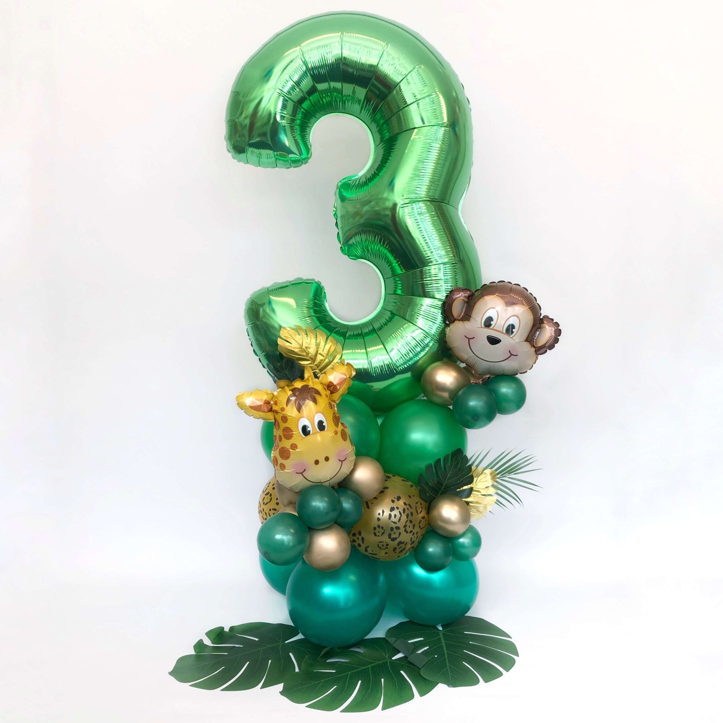 Jungle Number Inflated Maxi Bouquet