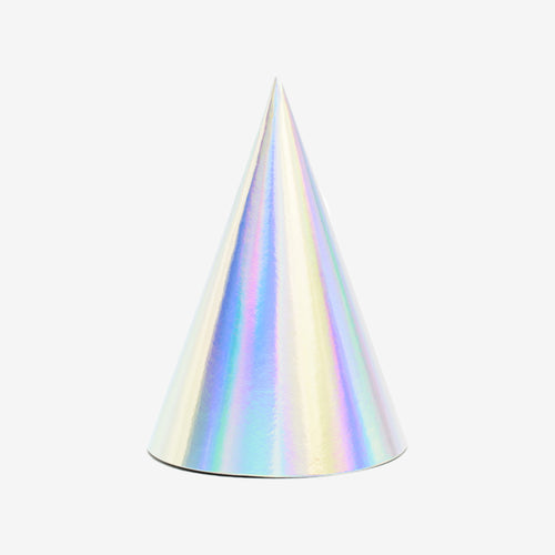 Iridescent Party Hats